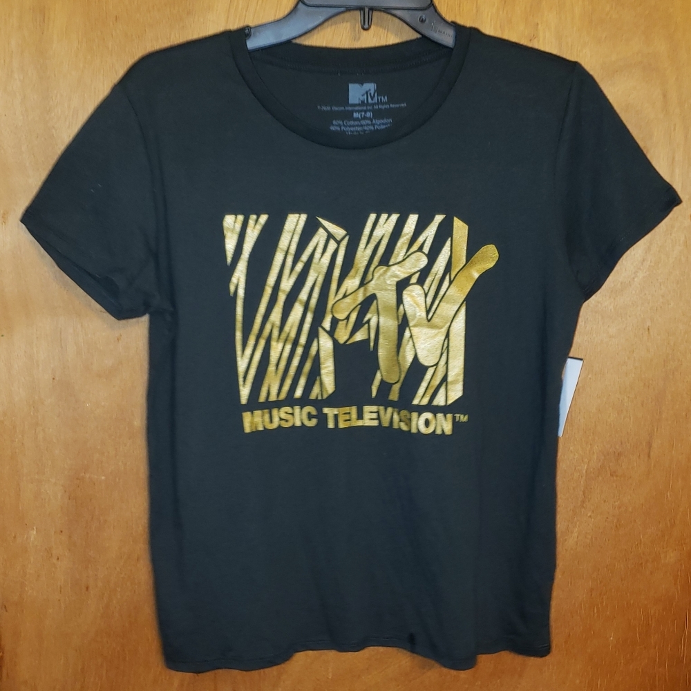 NWT Juniors "MTV" Short-Sleeve T-Shirt